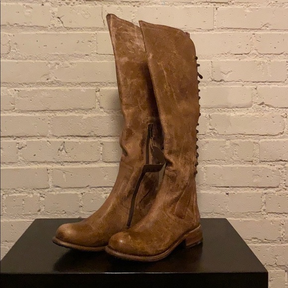 Bed Stu Shoes - Bed Stu Caramel Surrey Lux Boot Bed Stu Shoes - Bed Stu Caramel Surrey Lux Boot